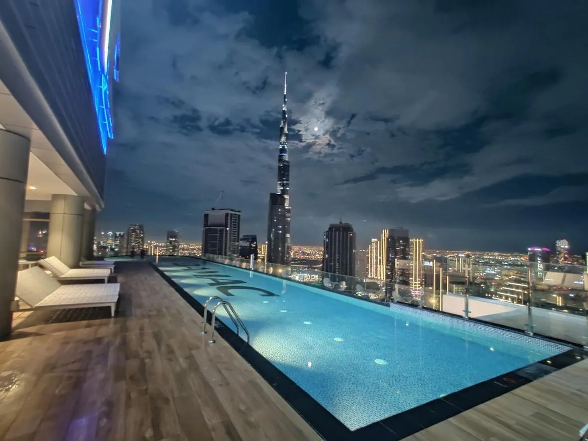 Paramount Hotel Midtown 2Br With Burj Khalifa Views دبي