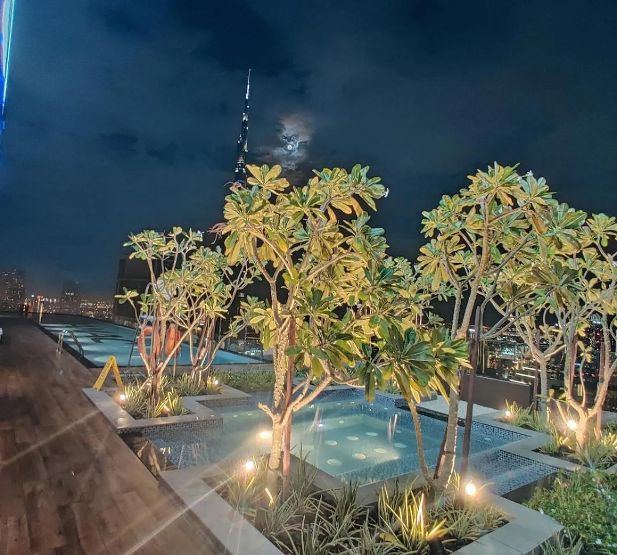 شقة Paramount Hotel Midtown 2Br With Burj Khalifa Views دبي الإمارات العربية المتحدة